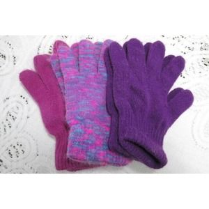 Girls Winter Glove Set